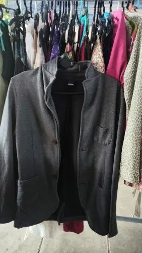 Blazer De Moletom Cinza Chumb Unissex