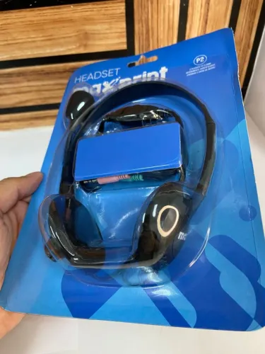 Fone de Ouvido Headset P2 com Microfone - Maxprint