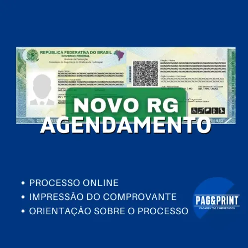 AGENDAMENTO DE RG PARA TODO O RN
