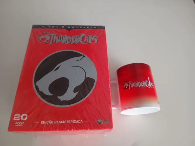 Box Dvd Thundercats - a Série Completa - 20 discos . 130 episódios + Caneca