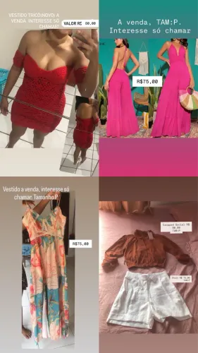 VENDO ROUPAS NOVAS