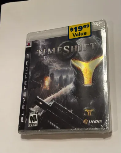 +m+ jogo timeshift ps3 - lacrado - novo
