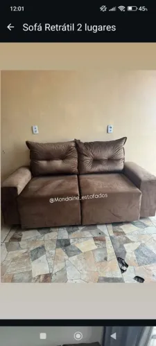 Reforma de sofá - tapeçaria