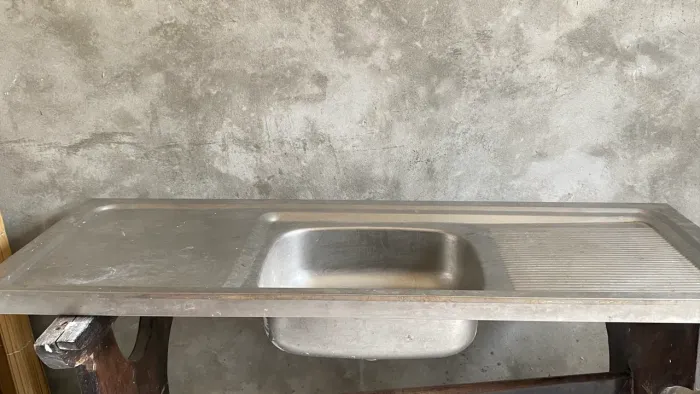 Vende pia inox 