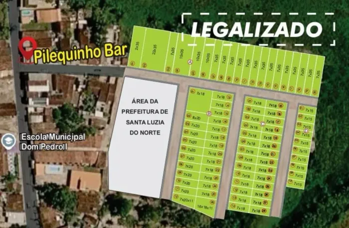 Lotes em Santa Luzia do Norte