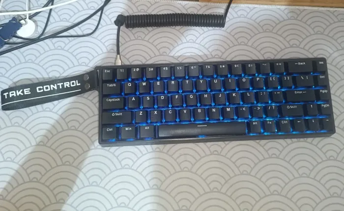 Teclado Mecânico Magnético Aula Win 68HE