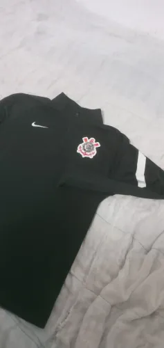 jaqueta corinthians academy tamanho GG preta
