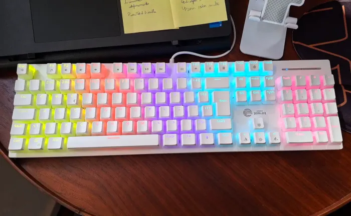Teclado Mecânico Gamer Ninja Leap RGB