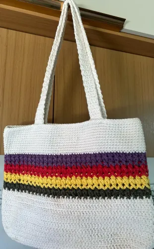 Bolsa de Crochê Praia