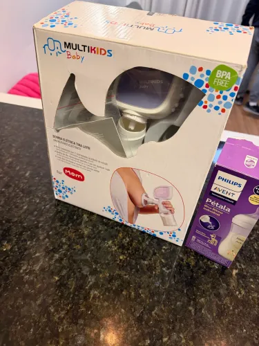 Esgotador de leite materno