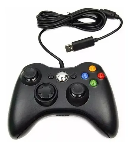 Controle Xbox 360 com fio