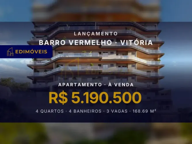 Barro Vermelho: Apartamento com design sofisticado e áreas de lazer incríveis