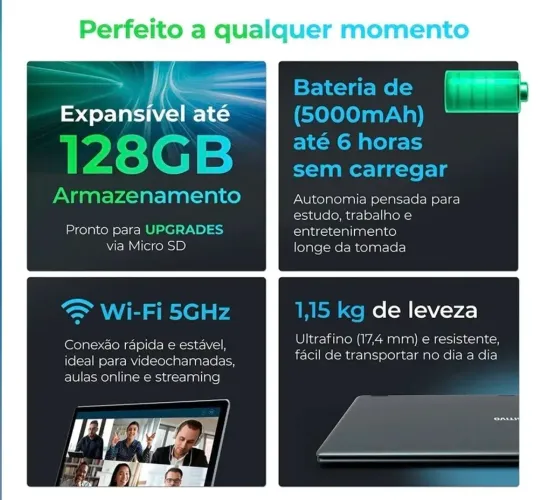 Notebook Positivo 2 em 1