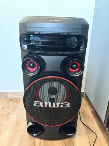 Caixa De Som Aiwa Torre Bluetooth 1600w de RMS - Modelo AWS-T1W-02