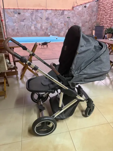 Carrinho de Bebê ABC Design Como 4 Completo - Excelente Estado