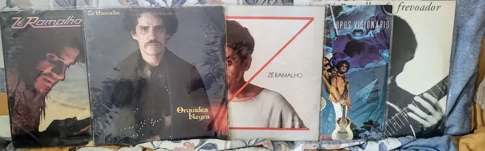 Zé Ramalho, 5 discos de vinil