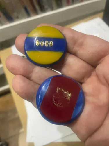 Vendo 10 botões galalites para futebol de mesa