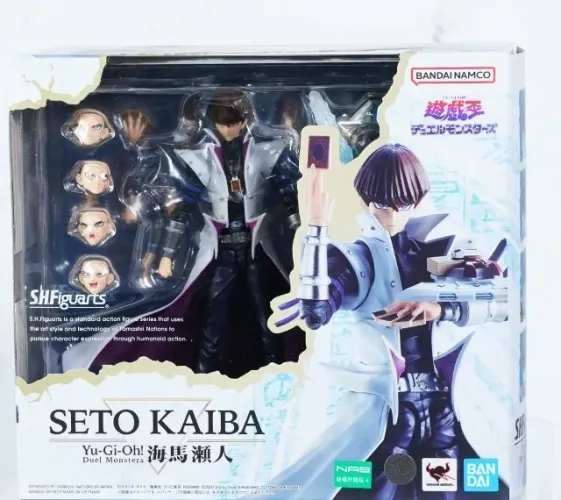 Figura de ação S.H.Figuarts Seto Kaiba "Yu-Gi-Oh! Duel Monsters"