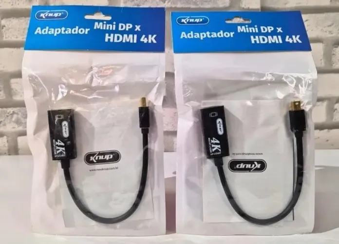 Conversor Adaptador Mini Display Port para HDMI 4K