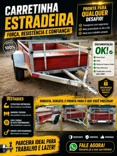 Carretinha estradeira