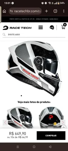 Capacete rache tech singal