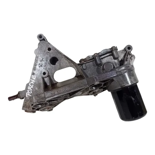 Suporte Filtro Óleo Motor Porsche Cayenne 4.5 V8 2003 A 2006