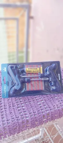 Kit remendo pneu carro moto bicicleta novo caixa lacrada