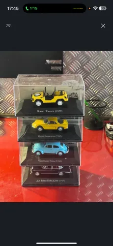 Miniaturas carros inesquecíveis do Brasil 