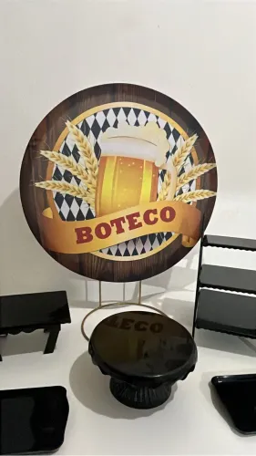 Festa na mesa tema boteco 