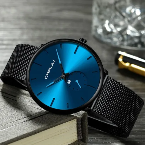 Relógio Crrju Blue
