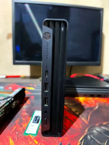 Mini Pc prodesk 405 g6 novo 1 mês de uso 16gb ram nvme 256gb rayzen 3 pro 4350g