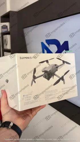 Drone DJI Mini 5 Pro + Controle com Tela + 3 Baterias | Garantia 1 Ano | Loja Física