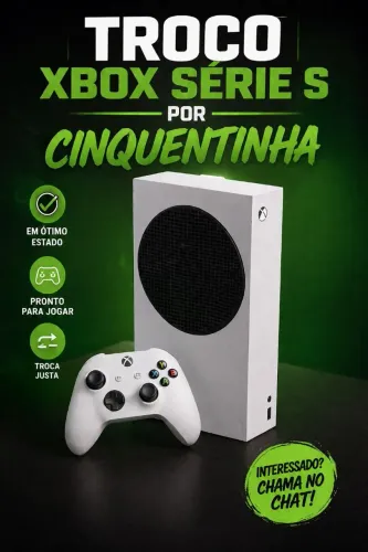 Xbox série S 500 gigas