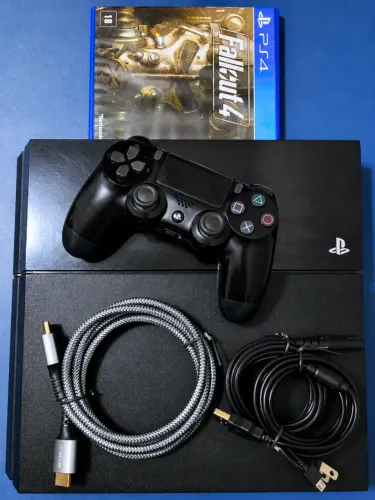 Vendo PS4 Completo + Jogos + Controle + Entrega