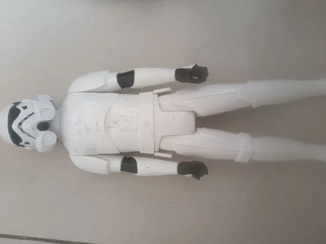 Bonecos star Wars Luke e stormtrupper