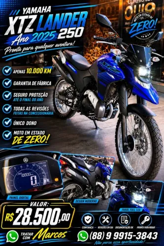 VENDE-SE LANDER 250 ANO 2025