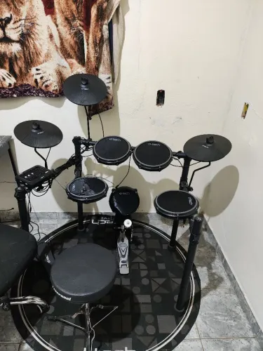 Bateria eletrônica D Tech Nexus Completa com Banco