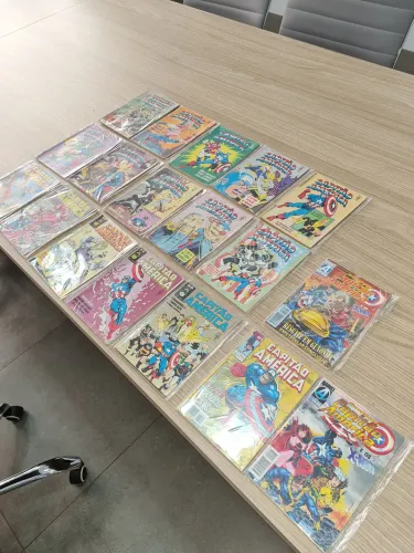 18 edições do Capitão América da Abril