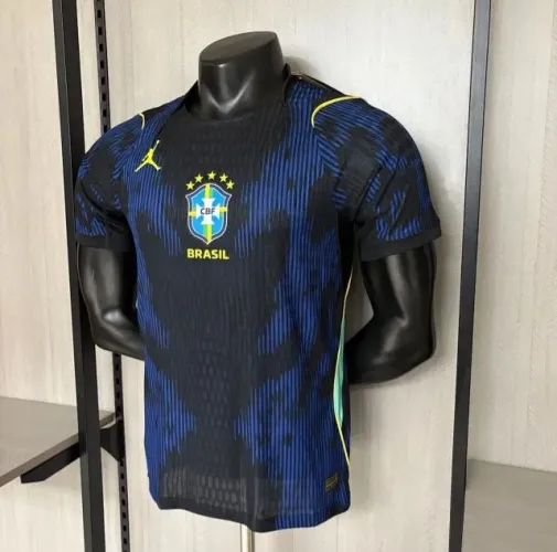 Camisa Seleção Brasil Modelo Jogador Pronta Entrega + Personalização - Receba no mesmo Dia