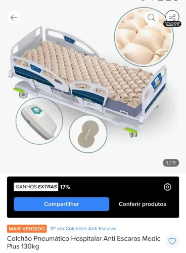 Colchão pneumático