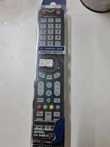 Controle Remoto para TVS Sansung- LG- Sony conexão imediata