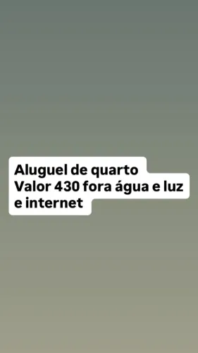 Alugo quarto 