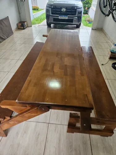 Banco/Mesa de madeira