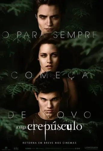 Cartaz Crepúsculo relançamento