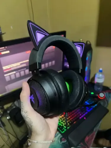 HEADSET RAZER KRAKEN V2 KITTY (OLXPAY)