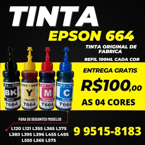 Tinta Epson 664