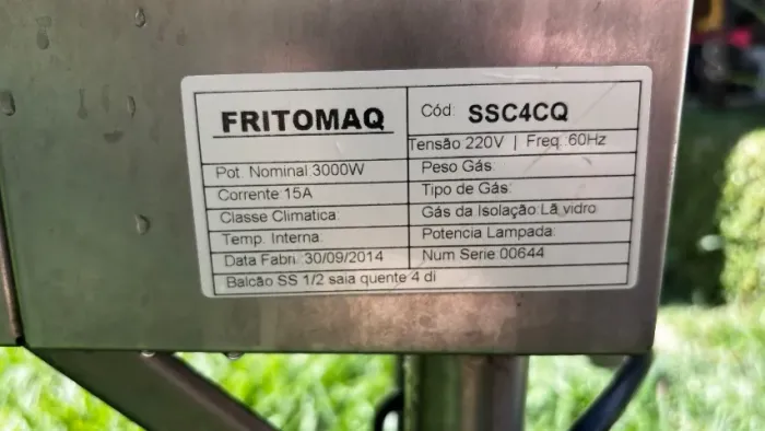 Buffet térmico self-service 4 Cubas 