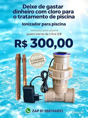 Ionizador para piscina