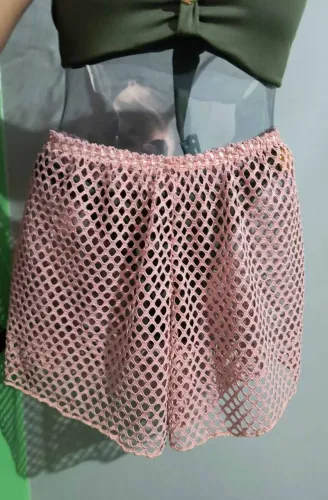 Short furinho G nude