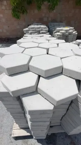 Bloquete Sextavado Premium - Pisos Alta Resistência e Ótimo Acabamento